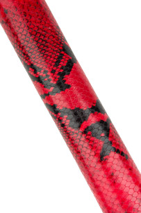 Pelle PITONE rosso nero... 2