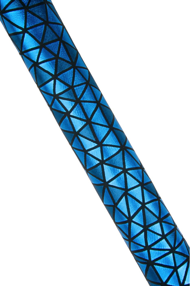 Blue black METALLIC geometrical...