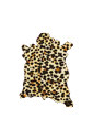 Leopard, zebra and camo printed leather hides